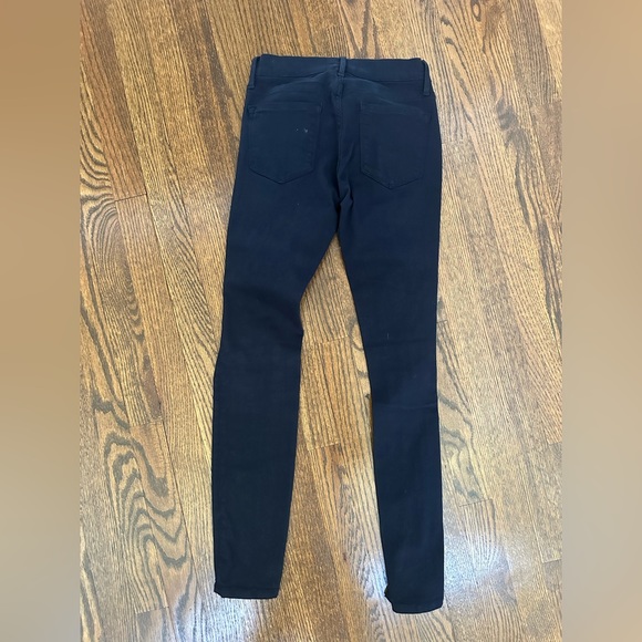 Frame Le Skinny De Jeanne Jeans in indigo blue - Picture 6 of 7